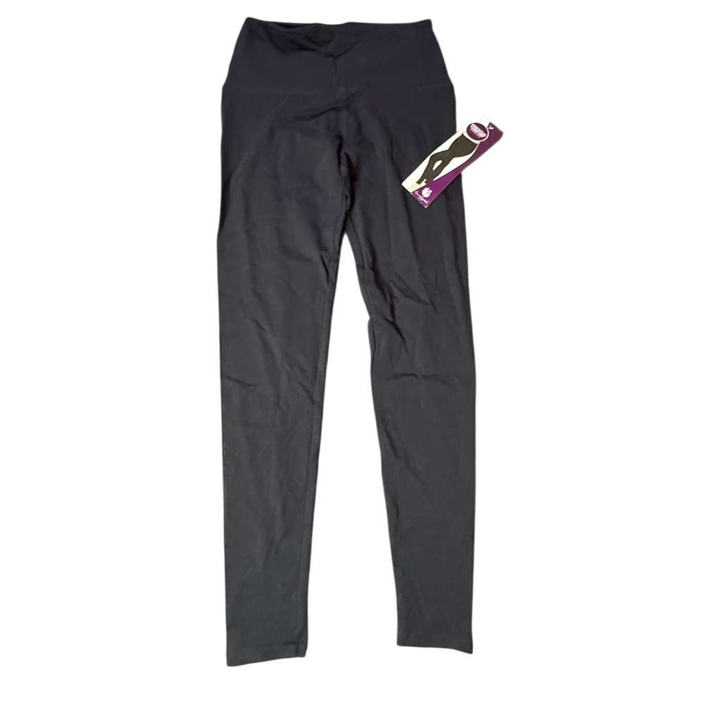 Gloria Vanderbilt Black Leggings Essential Comfort High Waisted Size S